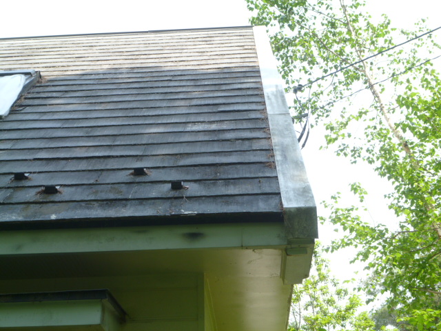 施工前屋根の写真