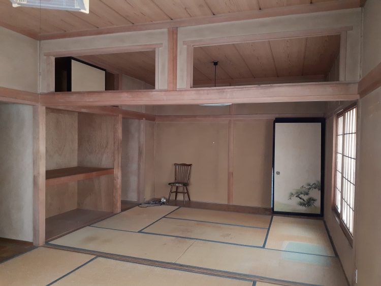 岩田邸　ビフォー　二間続きの和室の写真